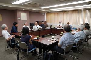 Photo: WEA Secretary General Thomas Schirrmacher with board and staff mem-bers of the Japan Evangelical Association (JEA) as well as the chairperson and secretary of the Japan Lausanne Committee © WEA