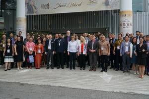 Photo: The WEA Secretary General Thomas Paul Schirrmacher and others at the formation of the World Chinese Christianity Alliance (WCCA) in Singapore © WEA/Schirrmacher