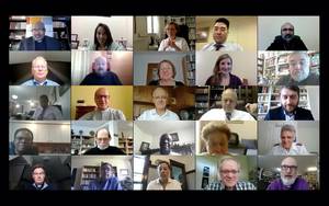 Photo: Screenshot of the zoom session of the International Committee of the Global Christian Forum in September 2020 Â© BQ/Thomas Schirrmacher