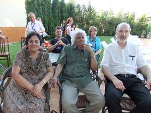 Photo: Ken Gnanakan (middle) and his wife Prema together with WEA Secretry General Bp. Dr. Thomas Schirrmacher  in Bulgaria 2012 Â© WEA/Thomas Schirrmacher