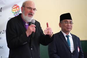 â¢	Photo: Bishop Dr. Thomas Schirrmacher (left), Secretary General of the World Evangelical Alliance, together with KH. Yahya Cholil Staquf, General Secretary of the Nahdlatul Ulama Supreme Council Â© WEA/Timothy Goropevsek